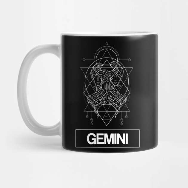 Gemini Zodiac Constellation by FungibleDesign